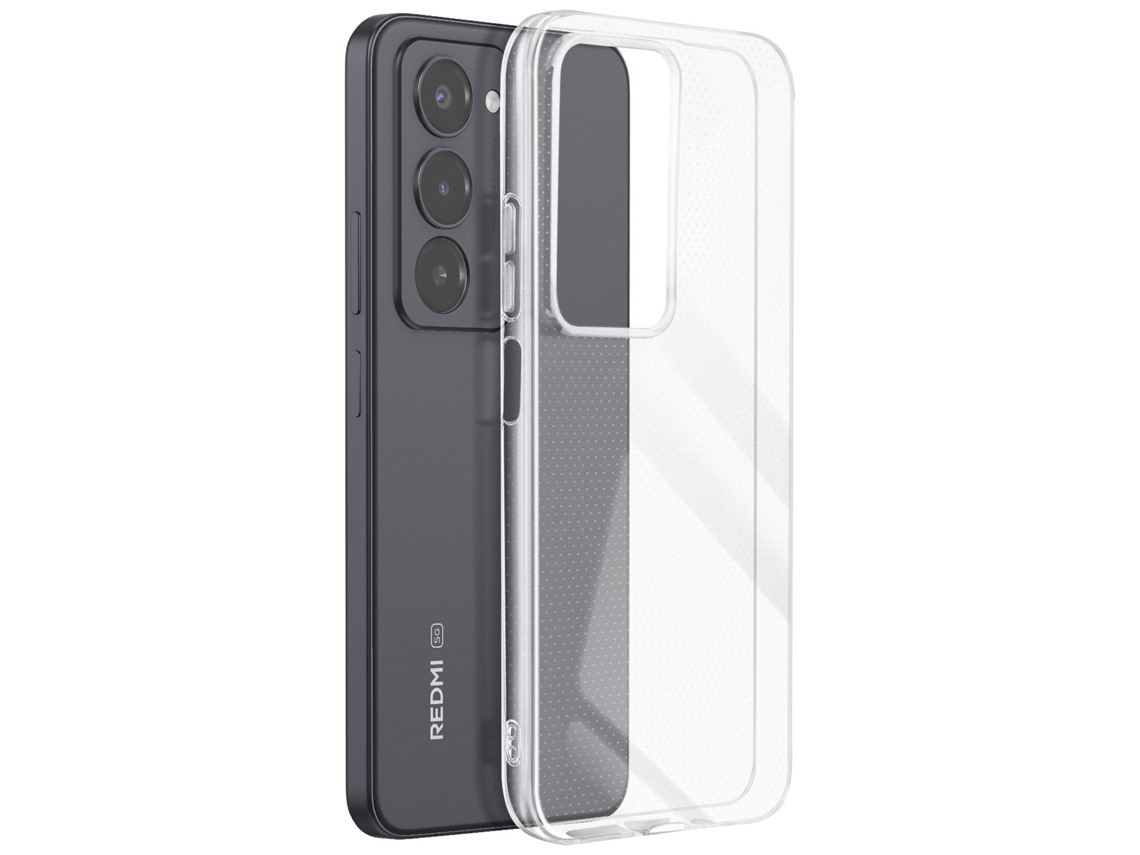 Mayaxess Capa Para Redmi 15 5g Em Silicone Ultra Macio E Durável Transparente