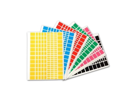 Pasta De Adesivos Não Especificado 2592 Adesivos 160 X 216 Mm Adesivo Permanente Misturado Agipa