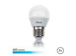 Lâmpada Led Elbat G45 7w 600lm E27 Luz Fria Economia De Energia Longa Vida Baixo Consumo Cor Branca
