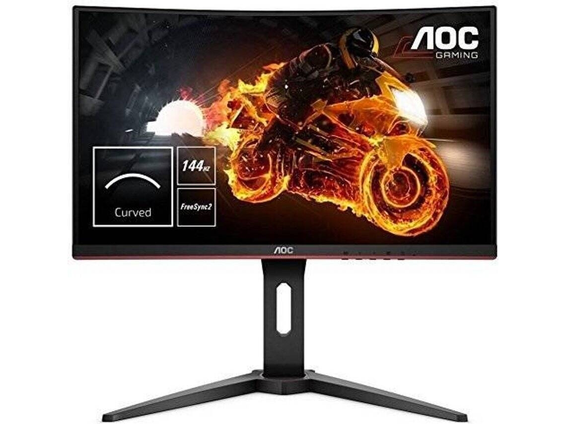 Monitor Gaming Curvo AOC C24G1 (24'' - 1 ms - 144 Hz) | Worten.pt