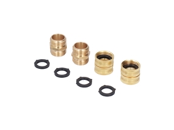 Laxiscreed Conector De Latão Para Mangueira De Jardim 3/4 Polegadas, Compatível E Resistente
