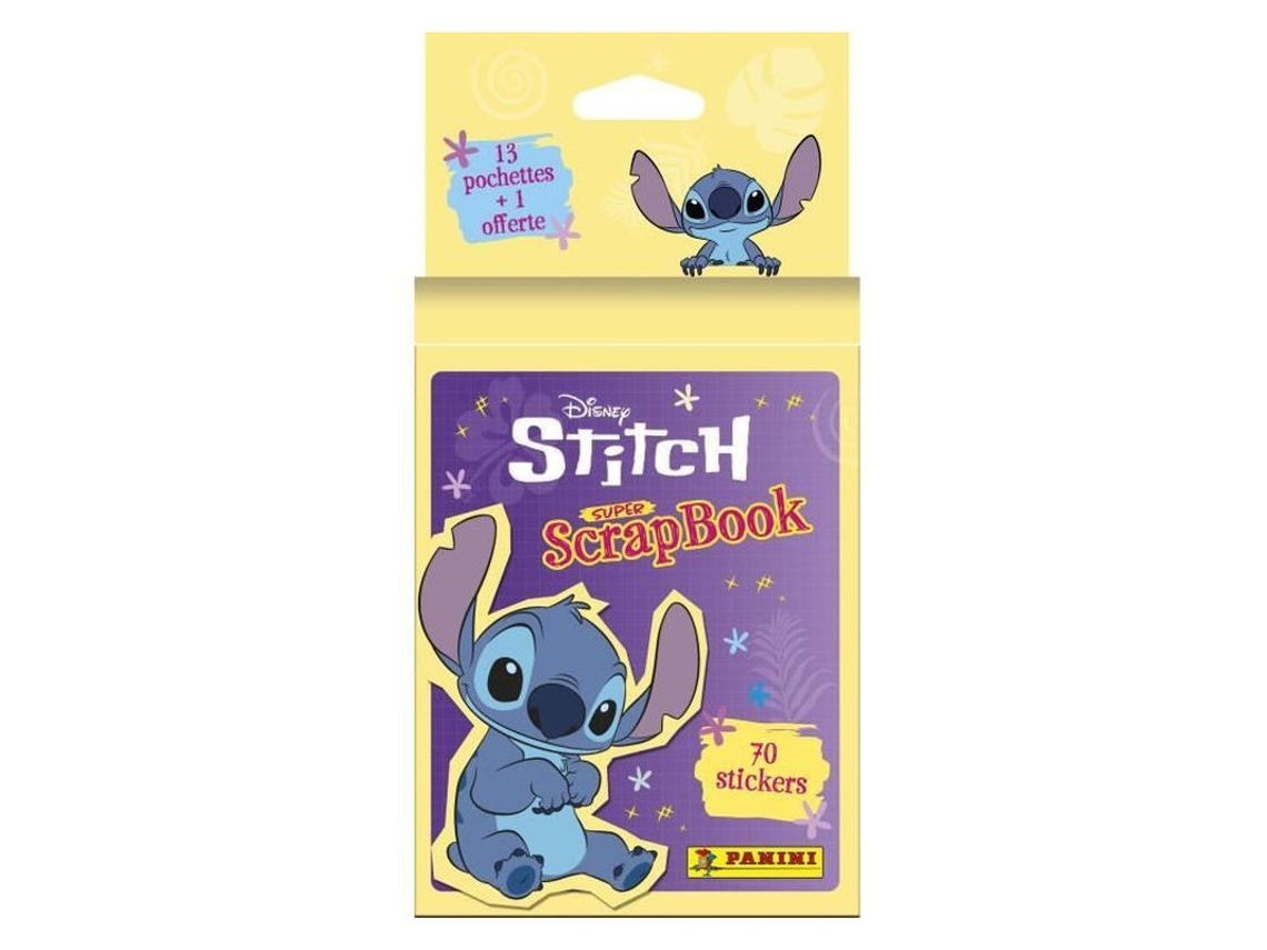 Panini Ecoblister 10 Sobres Disney Stitch Super Scrapbook 25965 P25panini
