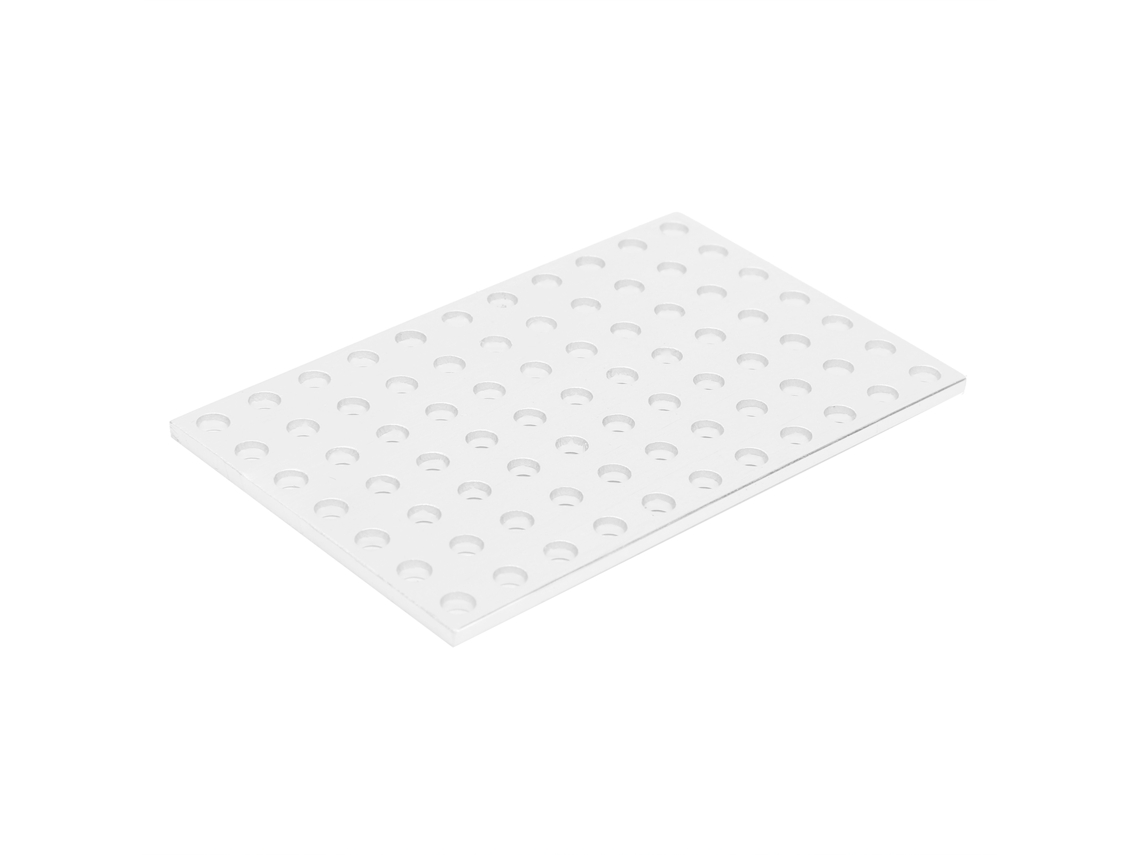 Tampa de placa de grade de alumínio com almofada de tecido para componentes de controle industrial 3116‑0056‑0088