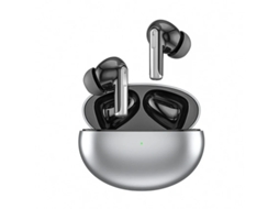 Auriculares Dágua Embu Yizhood True Wireless Bluetooth Com Cancelamento De Ruído Prateado