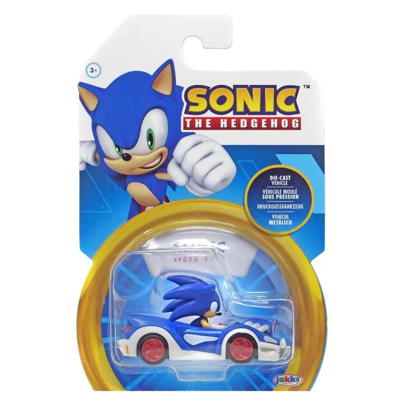 Sonic The Hedgehog Sonic Vehículo Escala 164 Jakks 41689 Jakks Pacificp25