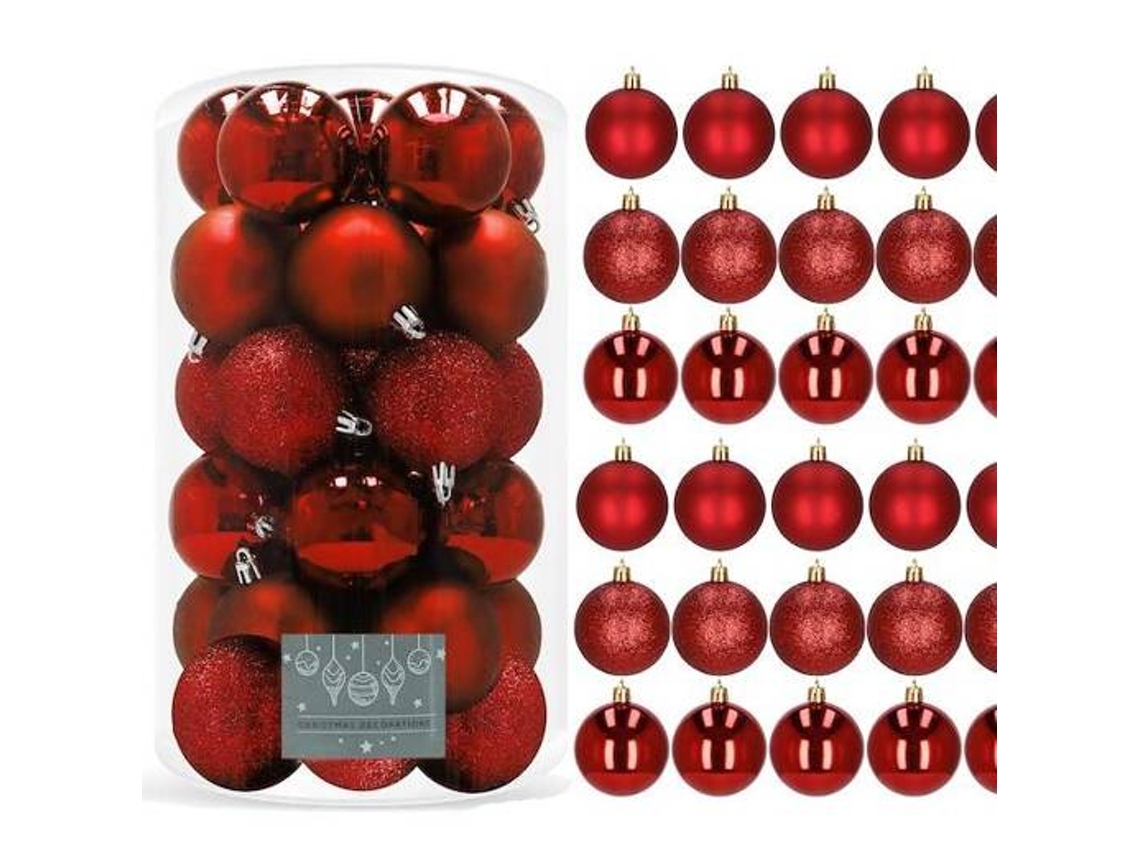 Bolas de Árvore de Natal 30 Peças
