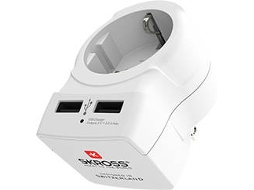ADAPTADOR VIAGem SKROSS EUROPE TO USA USB