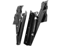 Conjunto De 2 Dobradiças Hidráulicas Para Mesa Chá Dobrável Com Tampo Elevável, Suporte Para Mesa De Computador