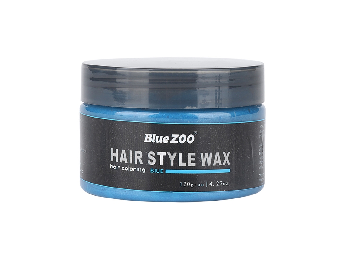 2026 cera de Pelo Arcilla Tinte Color Azul Temporal Estilizado Cuidado Hidratante Saludable