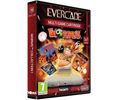 Jogo para Evercade Coleção de Vermes 1 N°18