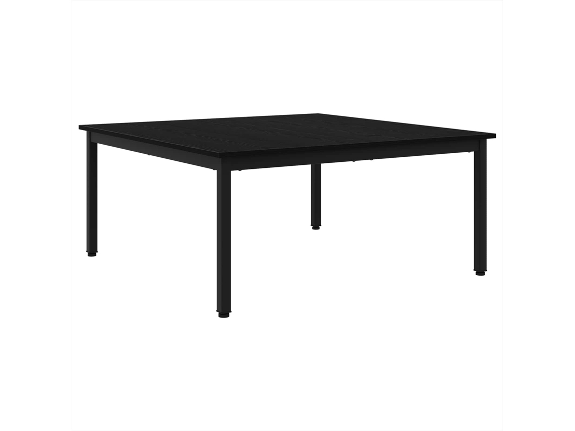Mesa de Centro Carvalho Preto 100 X 100 X 45 Cm MAISON EXCLUSIVE