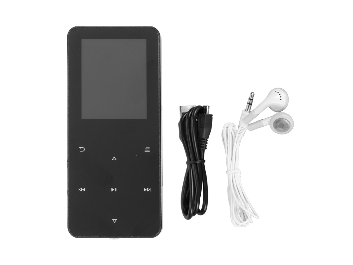 Reprodutor De Mp3 (tela Colorida De 1, 8 Polegadas, Tela Sensível Ao Toque E Bluetooth 4.2)
