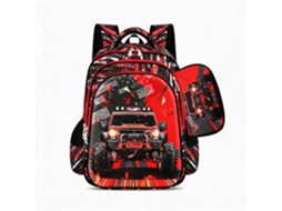 Mochila De Estudante 3d Casca Rígida, Leve, Suporte Lombar, 16 Polegadas Com Estojo Incluído