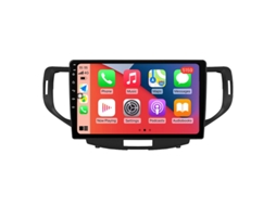 Auto Rádio Carro Bluetooth Autoradio 8GB RAM 128G ROM CarPlay Navegação GPS Ecrã Táctil RoverOne para Honda Accord 8 2008-2012  
