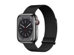 Bracelete para Apple Watch 38/40/41mm Aço Inoxidávelpreto XIAOMOYU