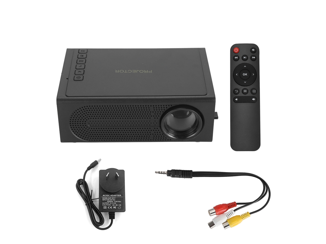 Mini Projetor 1920x1080p Full Hd Portátil Led Projetor Para Casa Acampamento Câmera Jogo Presente Para Crianças Brilvibera
