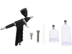 Conjunto de Aerógrafo Profissional Ferramenta Multifuncional para Pintura, Modelismo e Reparos SFUSHOS
