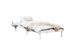 Estrutura da Cama Branco 100 X 200 Cm MAISON EXCLUSIVE