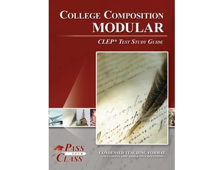 Livro College Composition Modular CLEP Test Study Guide de PassYourClass (Inglês)
