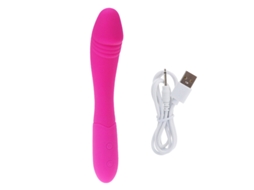 Vibrador Prova Dgua De Silicone De 10 Modos Para Mulheres (rosa)