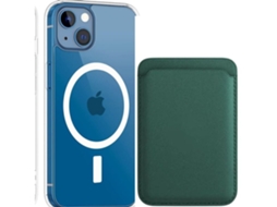 Capa Fólio Magsafe para iPhone 18 Verde