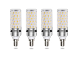 Peças De Luz Branca Listradas Em Alumínio Prateado E14 16w Luz Tricolor Inteligente, Para Sala De Estar Brilvibera (6000k)