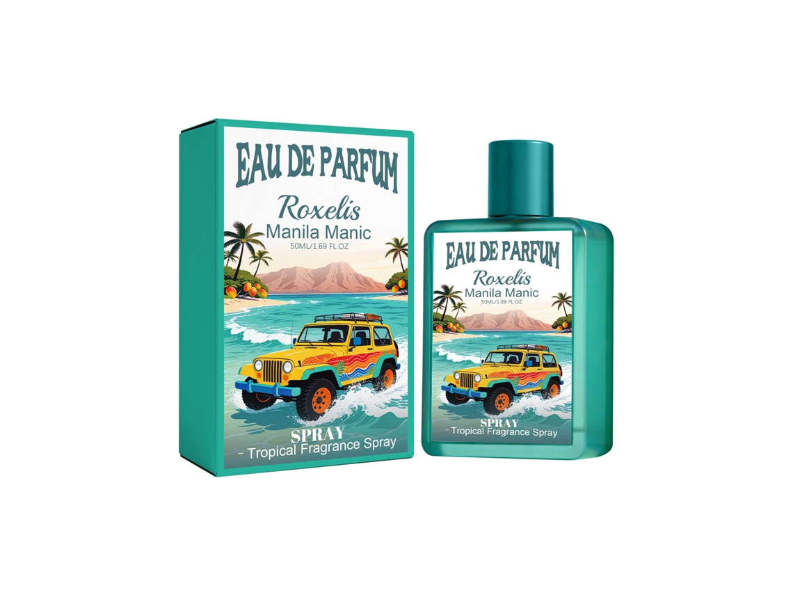 Perfume Roxelis Tropical Fresh Mango Coco Aroma Suave