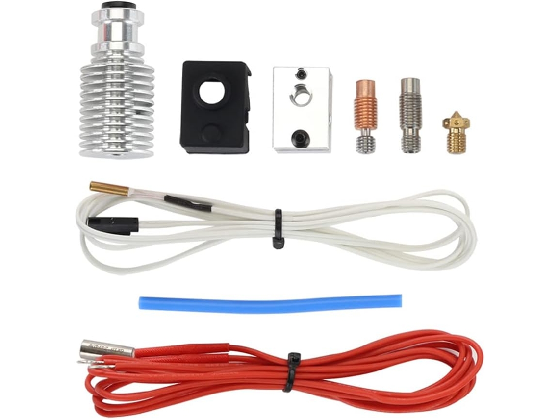 1 Conjunto De Peças Para Impressora 3d Prusa Mk3s Kit De Tubos De Alumínio Para Aquecimento Do Bi Gokoco