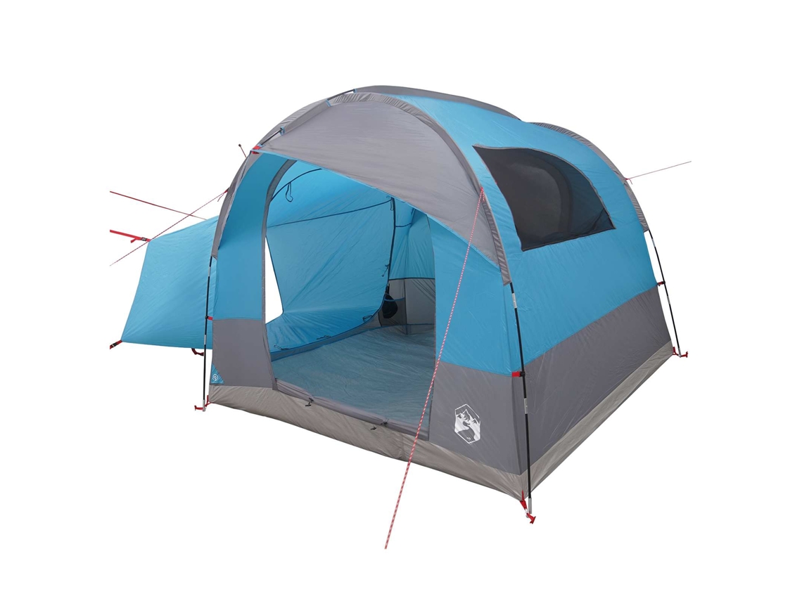 Conjunto 1 Tenda Para Bagageira Vidaxl Azul Poliéster (250 X 250 X 220 Cm)