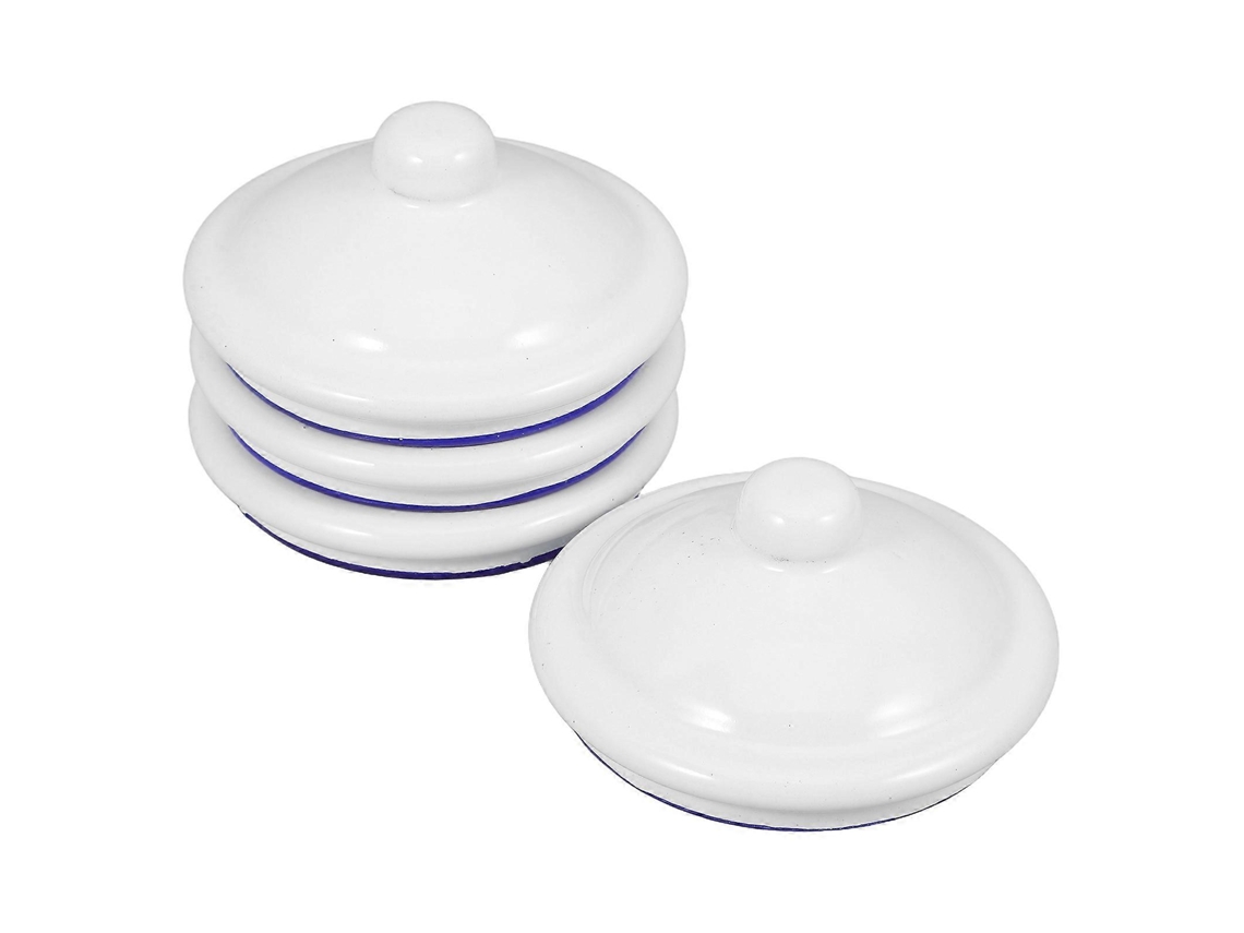 Tampas De Copo De Chá Esmaltado, Copo De Água E Caneca De Substituição