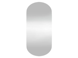 Wall Mirror, Wall Mirrors Vidaxl Prateado Vidro (45 X 100 Cm)