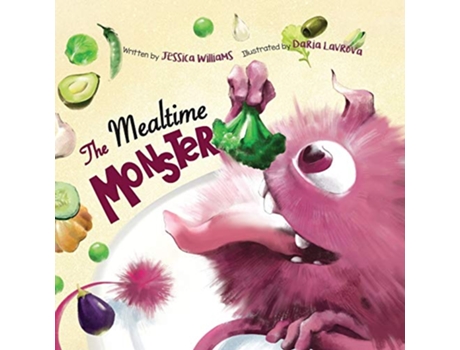 Livro The Mealtime Monster de Jessica Williams (Inglês)