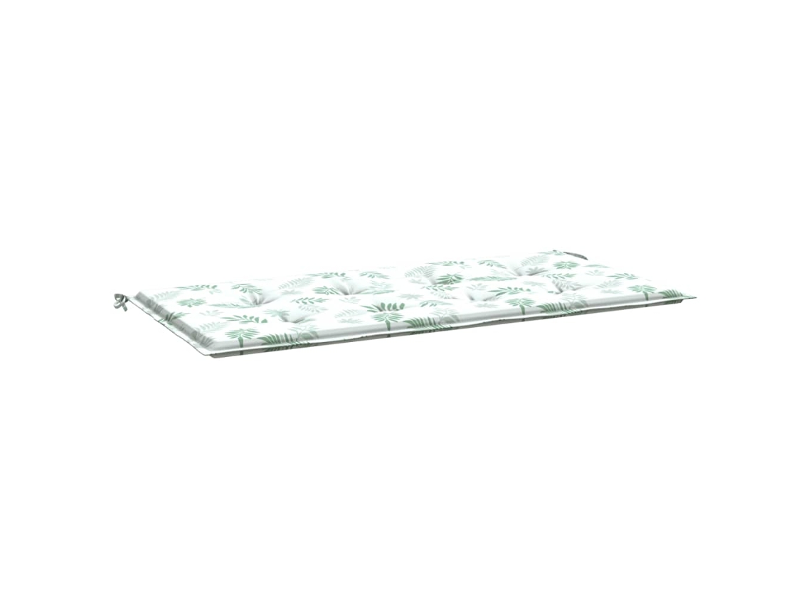 Garden Bench Cushion, Garden Bench Cushions Vidaxl Verde Tecido (120 X 50 X 3 Cm)