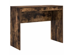 Conjunto 1 Mesa Compacta Vidaxl Castanho Derivados De Madeira (100 X 40 X 76 Cm)