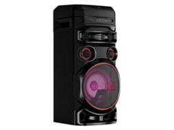 Coluna High Power LG Rnc7 Xboom Festa e Karaoke Preto (Outlet Grade B )