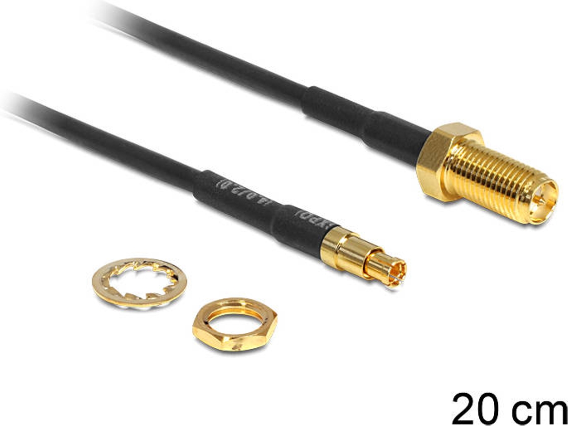 Cabo Coaxial DELOCK 88483
