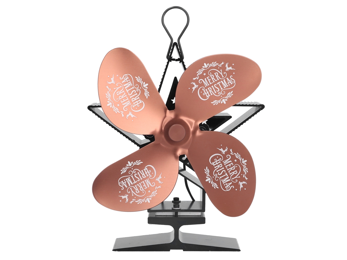Ventilador de Fogão 4 Lâminas a Calor Silenciosa Resistente a Altas Temperaturas | S/MARCA