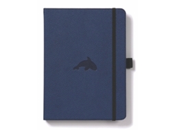 Caderno Dingbats A5 Wildlife Blue Whale Pautado Brilvibera
