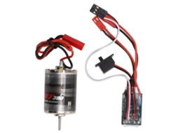 Mali motor de Escova Rc Esc 380 Aço Inox 38t com Esc 30a Plug Jst para Carro Barco Rc 1/16 1/18