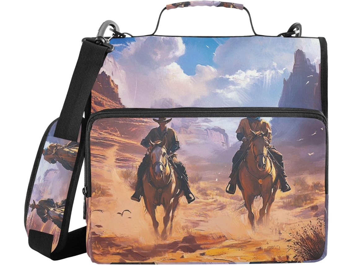 Mochila escolar com compartimentos extras, alça de ombro, fácil de transportar, 3,8 cm de largura, 1,5 dobras, 3 divisórias.