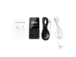 MP4 Player com Cartão de 32GB e Acessórios EOOCOO