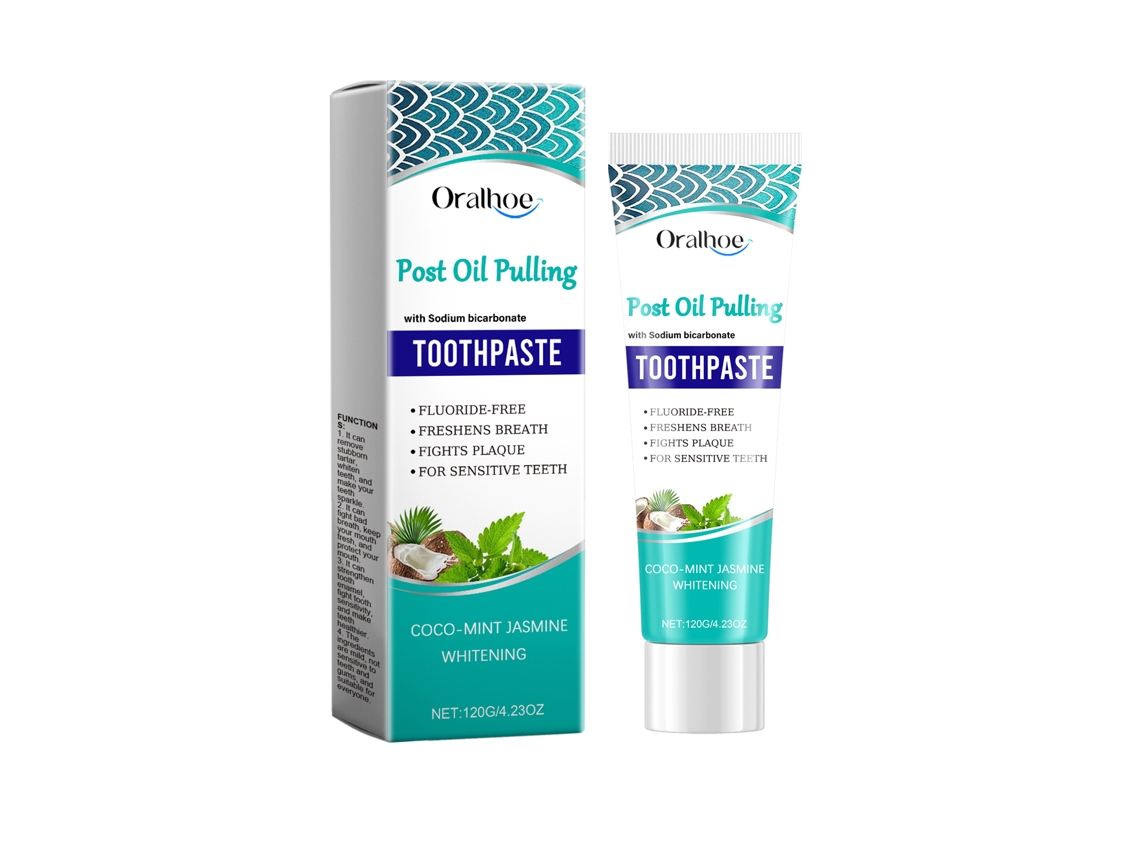 Pasta de Dentes Clareadora, Cuidados Naturais para Dentes Brancos LAXISCREED