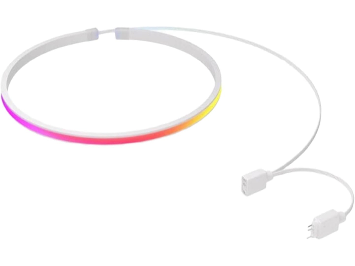 Fitas De Led Argb Sync Flexíveis De Silicone De 5v Com 3 Pinos