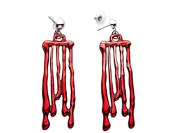 Brincos WIDMANN Halloween Pingando Sangue