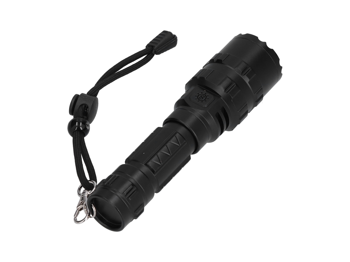 Laxiscreed Lanterna Led Recarregável De Mão Com 5 Modos De Luz E 1200 Lumens