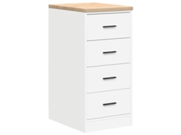 Garage Storage Cabinet, Garage Storage Cabinets Vidaxl Branco Madeira De Pinho (40 X 51 X 85 Cm)