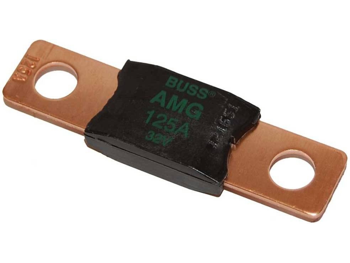 Fusível BLUE SEA Mega 125A Dourado