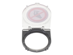 Protetor De Botão Elevador Redondo Autoadesivo 52x47 Mm, Capa Plástico Transparente