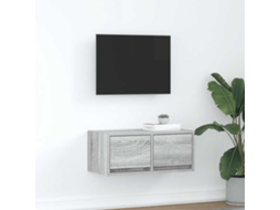 Vidaxl Móvel De Tv 60x31x25,5 Cm Derivados De Madeira Cinzento Sonoma