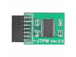 Módulo Tpm 2.0 Criptografia Forte Interface Lpc 14 Pinos Placa Para Win11 Verde